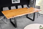 Dizajnový jedálenský stôl Massive IV 200 cm akácia