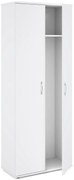 Vysoká šatníková skriňa Impress 74 x 37 x 190 cm, biela