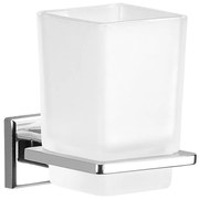 Gedy Gedy, COLORADO pohár, mliečne sklo, chróm, 6910