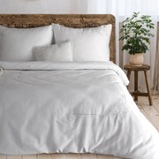 MAKOSATÉNOVÉ OBLIEČKY REINA44 160X200 CM, 2 KS 70X80 CM BIELE