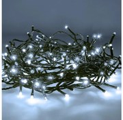 Brilagi - LED Vonkajšia dekoračná reťaz 150xLED/8 funkcií 18 m IP44 studená biela BG0247