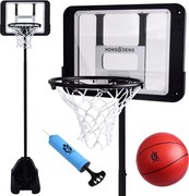 JOKOMISIADA Stojan na basketbalový kôš, nastaviteľný, 2,7 m, s loptou SP0818