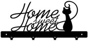 Vešiak na stenu do chodby HOME S MAČKOU 40