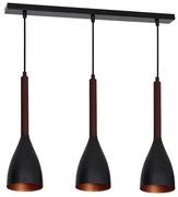 Luster na lanku MUZA 3xE27/60W/230V