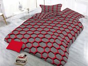 XPOSE® Mikrosaténové obliečky ZORINO - sivé