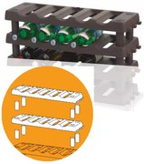 ARTPLAST Stojan na fľaše - rozšírenie 2police 715x220x245 mm