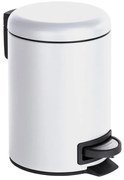 Biely odpadkový kôš Wenko Leman, 3 l