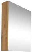 Zrkadlová skrinka SAT B-Way 60x75 cm lamino dub BWAY60CABOAK