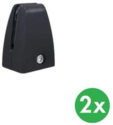Držiak akustického paravánu, 2 ks, typ B, čierný