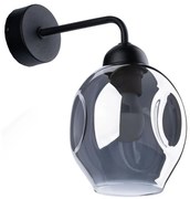 Sollux SL.1143 - Nástenná lampa FILLAN 1xE27/60W/230V čierna