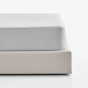 Goldea napínacia plachta z ľanovej zmesi - sivá 80 x 160 cm