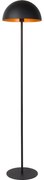 Lucide 45796/01/30 - Stojacia lampa SIEMON 1xE27/40W/230V čierna