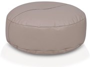 INTERMEDIC SK - Sedací vak 47x15 cm z ekokože | podnožka, podsedák, doplnkové sedenie Farba: E17 - Kapučíno (Ekokoža)