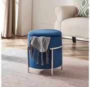 Eglo 424137 - Taburet MASHIKE 46x41 cm modrá/chróm