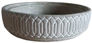 Cementový Kvetináč YS40410 19.8x19.8x5.5 cm
