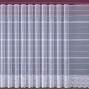 Žakarová záclona 618/D370/180 biely. Tovar na mieru