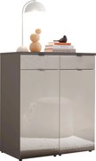 XXXLutz KOMODA, sivá, sivohnedá, 80/91,2/43 cm Dieter Knoll - Komody - 000442000423