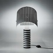 Artemide Shogun A000300 stolná lampa, čierno-biela, nastaviteľný dizajn