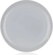 Plytký tanier Diwali 25 cm, šedé sklo%