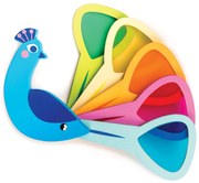 Tender Leaf - Optická hračka s farbami - páv