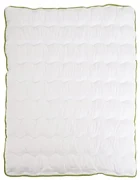 Celoročná prešívaná prikrývka BELLA ALOE VERA 140x200 cm, biela