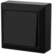 Zvončekový spínač N/T GAO black 20463