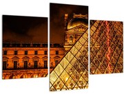 Obraz Louvre v Paríži (90x60 cm)