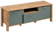 Televízny stôl Indigo RTV1S, wotan/green