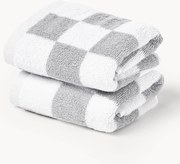 Westwing Crosby Studios, Bavlnený uterák Damier, v rôznych veľkostiach