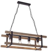 Leuchten Direkt 15684-79 - Luster na reťazi EDITH 4xE27/60W/230V