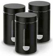 Súprava nádob čierna