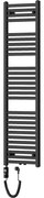 Mexen Hades, elektrické vykurovacie teleso 1500 x 400 mm, 600 W, čierna, W104-1500-400-2600-70