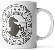 Sablio Hrnček Najväčší milovník koní - 200 ml - espresso