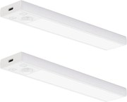 SADA 2x nabíjateľné LED osvetlenie nábytku so senzorom VIRO LED/1 W/800 mAh/20 cm/CCT biela
