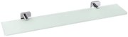 Sapho Sapho, INSIA polička sklenená 600x50x132 mm, chróm, IS015