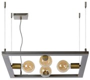 Lucide 73403/04/18 - Luster na lanku THOR 4xE27/60W/230V