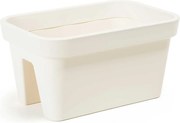 Balkónový truhlík LYS 45 cm krémový