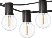 LED Svetelný reťaz Solight čierna WO7942