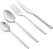 Sada 24 ks příborů Cutes stříbrná