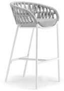 TAHITI barová stolička white
