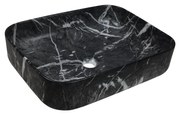Invena Florina, umývadlo na dosku 510x400x130 mm, imitácia kameňa, INV-CE-40-723-C