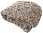 Deka ARIES 150x200 cm tmavě béžová