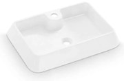 Bathco 4004 - Umývadlo na dosku GALICIA 60x40 cm porcelán/biela