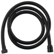 Sapho Sapho, POWERFLEX kovová sprchová hadica, 200cm, čierna matná, FLEX200B