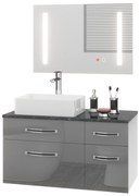 Kúpeľňový nábytok Euphoria EUP P 90P/0/W/S/0/BK/MB