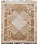 Ručne viazaný kusový koberec Fibonacci I DESP HL88 Beige Mix, 80x150, béžová, obývacia izba, Diamond Carpets India
