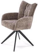 Stolička K540 sivá