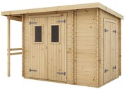 Záhradný domček Skrzyp 270/193 + dreváreň