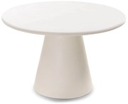 Jídelní kulatý stůl Aurora 120 cm ecru