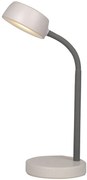 Rabalux LED stolné svietidlo Berry 4,5W | 350lm | 4000K | IP20 - ohybné rameno, biela